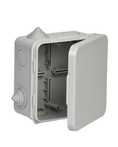 Коробка КМ 100х100х50 GENERICA (UKO31-100-100-050-K03-54G). Коробка распаячная для открытой проводки. GENERICA в Пскове