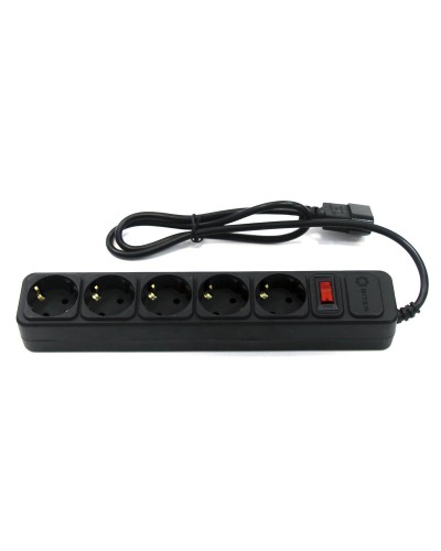 SP5B-110U. Сетевой фильтр 5 розеток, 1м, черный. 5bites в Пскове