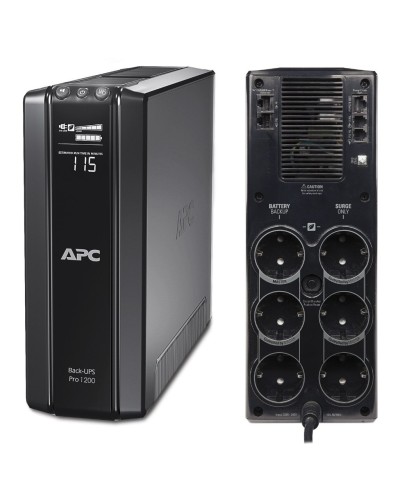 BR1200G-RS APC Back-UPS Pro 1200 ВА. Источник бесперебойного питания. APC в Пскове