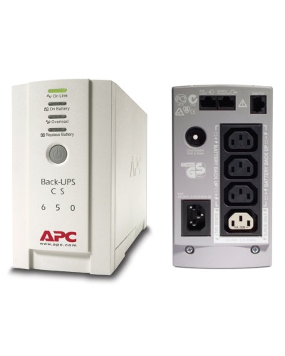 BK650EI APC Back-UPS 650 ВА. Источник бесперебойного питания. APC в Пскове