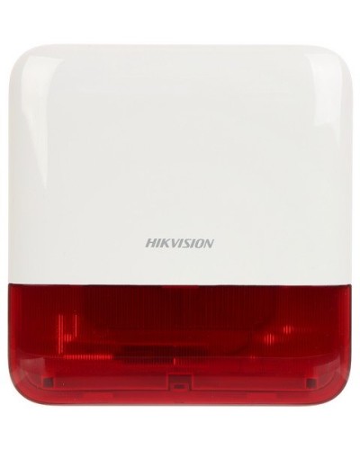 DS-PS1-E-WE Red Indicator. Оповещатель свето-звуковой радиоканальный уличный. AX PRO Hikvision в Пскове