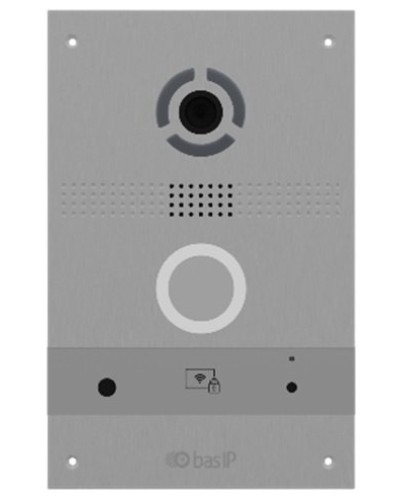 AV-08FB SILVER. Вызывная панель IP-домофона. BAS-IP в Пскове