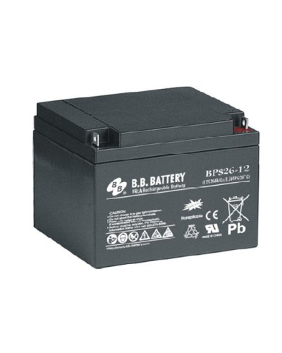 B.B. Battery BPS 26-12: Аккумулятор герметичный свинцово-кислотный в Пскове