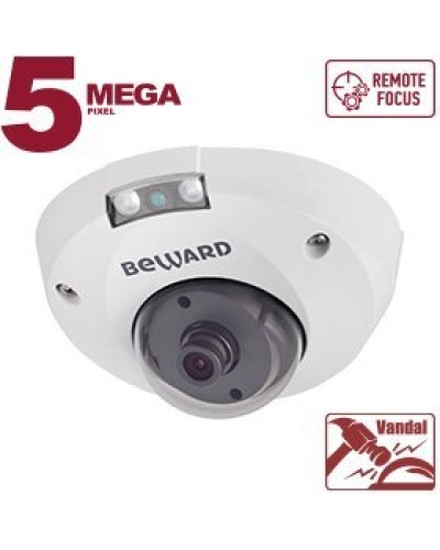 B5320DMR (6мм). Видеокамера IP купольная. Beward в Пскове