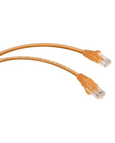 PC-UTP-RJ45-Cat.6-5m-OR (8702c), оранжевый. Патч-корд медный. CABEUS в Пскове