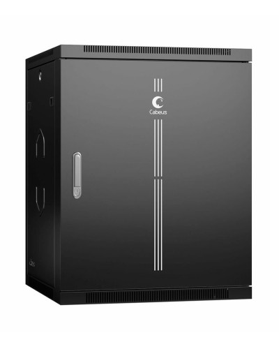 SH-05F-15U60/60m-R-BK (10746c). Шкаф телекоммуникационный 19 настенный 15U. CABEUS в Пскове