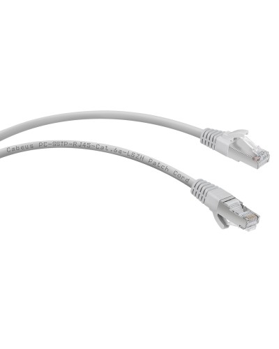 PC-SSTP-RJ45-Cat.6a-5m-LSZH (7905c), серый. Патч-корд медный. CABEUS в Пскове