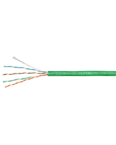 UTP-4P-Cat.5e-SOLID-LSZH-GN (9779c). Кабель «витая пара» (LAN) для структурированных систем связи. CABEUS в Пскове