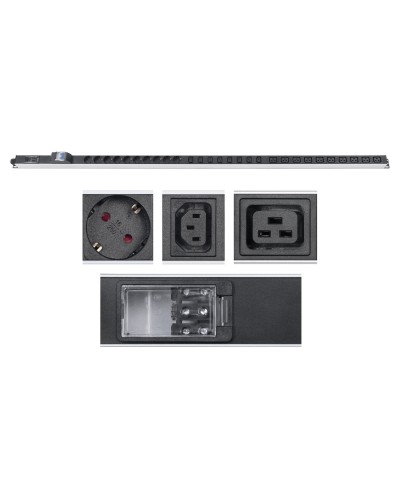 PDU-32-10S-10C19-8C13-B-T (9547c). Блок розеток. CABEUS в Пскове