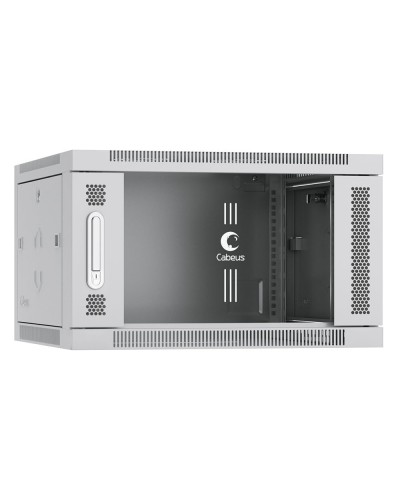 SH-05F-6U60/45 (7058c). Шкаф телекоммуникационный 19 настенный 6U. CABEUS в Пскове