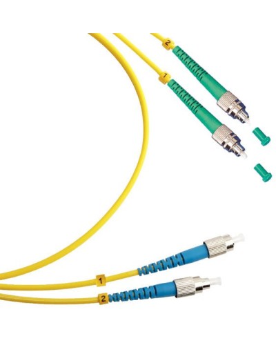 FOP(d)-9-FC/APC-FC/UPC-20m (8109c). Патч-корд оптический. CABEUS в Пскове