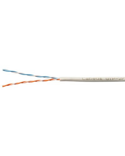 UTP-2P-Cat.5e-SOLID-GY-100 (7169c-5). Кабель «витая пара» (LAN) для структурированных систем связи. CABEUS в Пскове