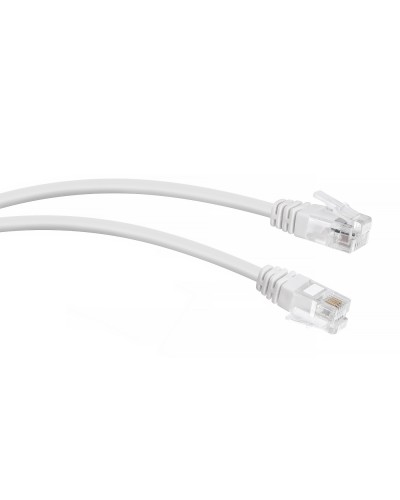 PC-TEL-RJ12-3m (7890c), белый. Патч-корд медный. CABEUS в Пскове