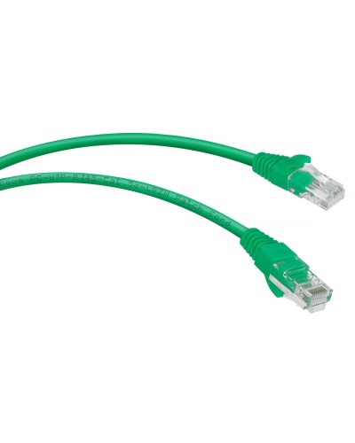 PC-UTP-RJ45-Cat.5e-0.3m-GN-LSZH (9503c), зелёный. Патч-корд медный. CABEUS в Пскове