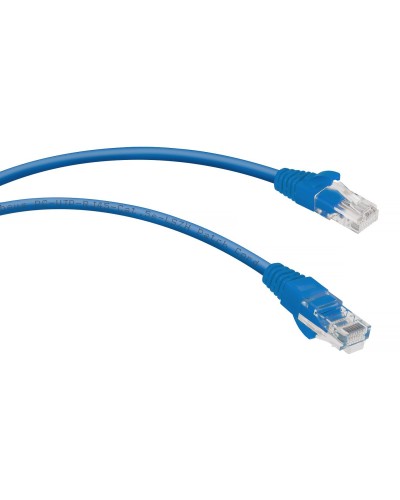 PC-UTP-RJ45-Cat.5e-0.3m-BL-LSZH (9527c), синий. Патч-корд медный. CABEUS в Пскове