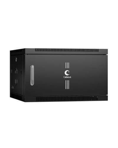 SH-05F-6U60/45m-BK (8599c). Шкаф телекоммуникационный 19 настенный 6U. CABEUS в Пскове