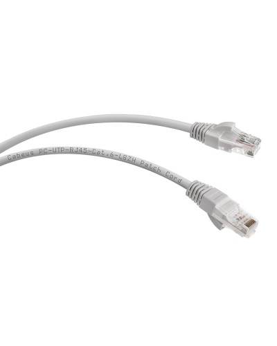 PC-UTP-RJ45-Cat.6-10m-LSZH (9594c), серый. Патч-корд медный. CABEUS в Пскове