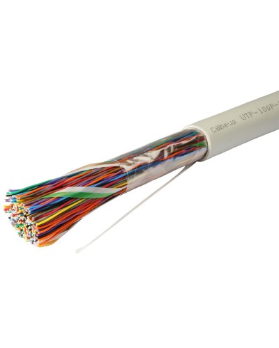 UTP-100P-Cat.3-IN (7284c). Кабель «витая пара» (LAN) для структурированных систем связи. CABEUS в Пскове