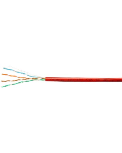 UTP-4P-Cat.5e-SOLID-RD (7249c). Кабель «витая пара» (LAN) для структурированных систем связи. CABEUS в Пскове