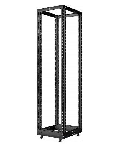 RA-32U-1000-BK (10158c). Открытая стойка 19, 32U, двухрамная, усиленная, цвет черный. CABEUS в Пскове