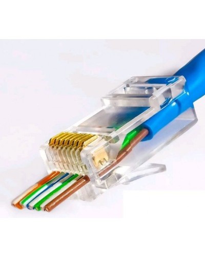 8P8C-C6-FC (100 шт) (10795c). Разъем RJ-45. CABEUS в Пскове