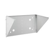NC-6U-V (12026c). Кронштейн настенный вертикальный 19 6U, цвет серый. CABEUS