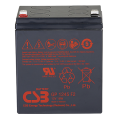 CSB GP 1245(16W) F2. Аккумулятор герметичный свинцово-кислотный. CSB