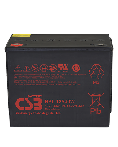CSB HRL 12540W FR. Аккумулятор герметичный свинцово-кислотный. CSB в Пскове