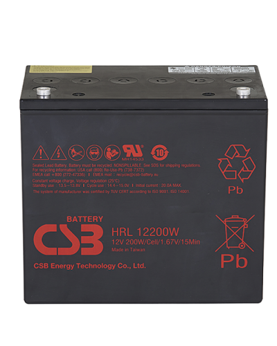 CSB HRL 12200W FR. Аккумулятор герметичный свинцово-кислотный. CSB в Пскове