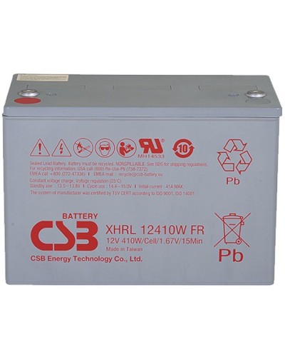 CSB XHRL 12410W FR. Аккумулятор герметичный свинцово-кислотный. CSB в Пскове
