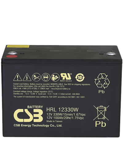 CSB HRL 12330W FR. Аккумулятор герметичный свинцово-кислотный. CSB в Пскове