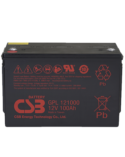 CSB GPL 121000. Аккумулятор герметичный свинцово-кислотный. CSB в Пскове
