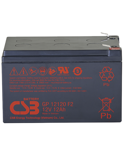 CSB GP 12120. Аккумулятор герметичный свинцово-кислотный. CSB в Пскове