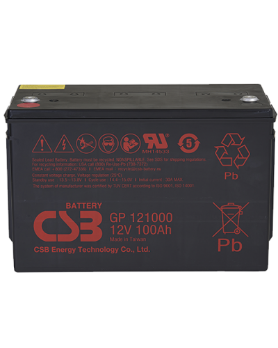 CSB GP 121000. Аккумулятор герметичный свинцово-кислотный. CSB в Пскове