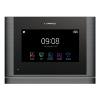 CDV-704MF/VZ (темное серебро). Монитор видеодомофона цветной. Commax