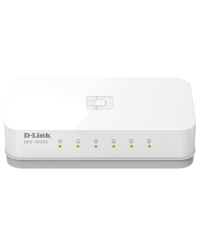 DES-1005C/B1A. Коммутатор с 5 портами 10/100Base-TX. D-Link в Пскове