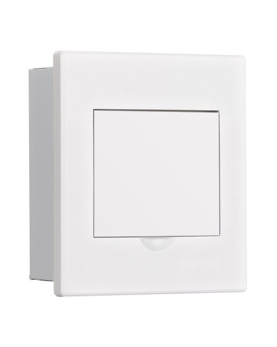 Корпус ЩРВ-М 4 модуля IP41 встраиваемый белая дверь (31100DEK). Корпус пластиковый. DEKraft в Пскове