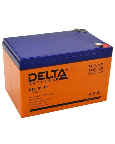 Delta GEL 12-15. Аккумулятор герметичный свинцово-кислотный. Delta в Пскове
