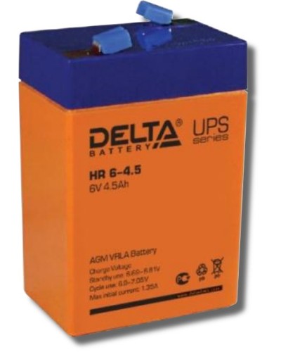 Delta HR 6-4.5. Аккумулятор герметичный свинцово-кислотный. Delta в Пскове