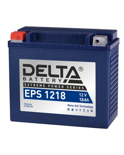 Delta EPS 1218. Аккумулятор герметичный свинцово-кислотный стартерный. Delta в Пскове