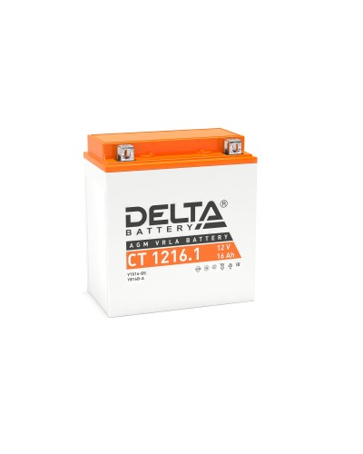 Delta CT 1216.1. Аккумулятор герметичный свинцово-кислотный стартерный. Delta в Пскове