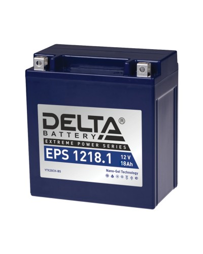 Delta EPS 1218.1. Аккумулятор герметичный свинцово-кислотный стартерный. Delta в Пскове