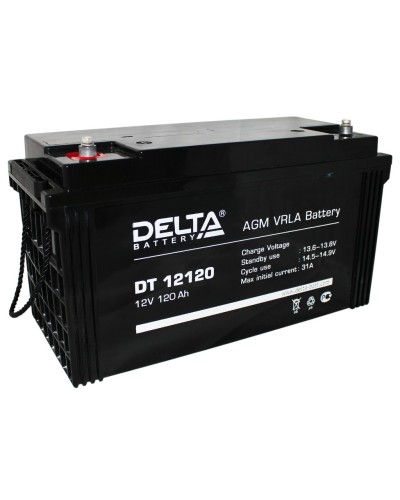 Delta DT 12120. Аккумулятор герметичный свинцово-кислотный. Delta в Пскове