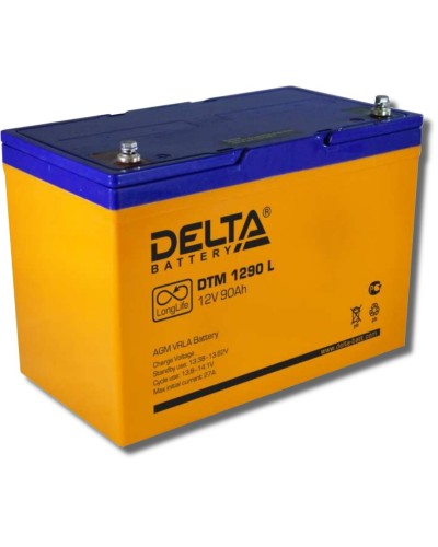 Delta DTM 1290 L. Аккумулятор герметичный свинцово-кислотный. Delta в Пскове