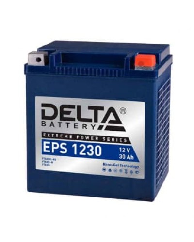 Delta EPS 1230. Аккумулятор герметичный свинцово-кислотный стартерный. Delta в Пскове