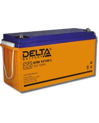 Delta DTM 12150 L. Аккумулятор герметичный свинцово-кислотный. Delta в Пскове