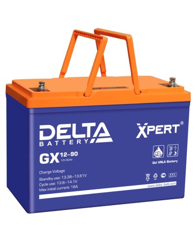Delta GX 12-90. Аккумулятор герметичный свинцово-кислотный. Delta в Пскове