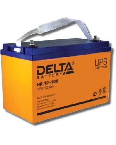 Delta HR 12-100. Аккумулятор герметичный свинцово-кислотный. Delta в Пскове