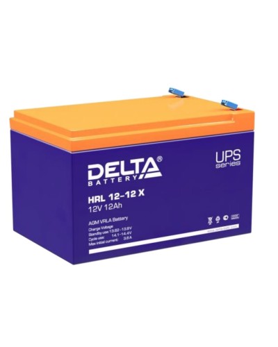 Delta HRL 12-12 X. Аккумулятор герметичный свинцово-кислотный. Delta в Пскове