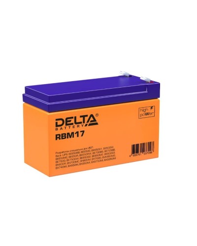 Delta RBM17. Аккумулятор для ИБП APC. Delta в Пскове